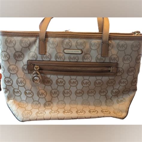 michael kors kempton signature large tote